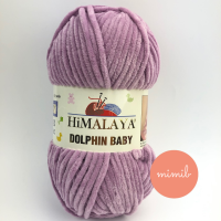 Dolphin Baby 80334 - pastelová levanduľová